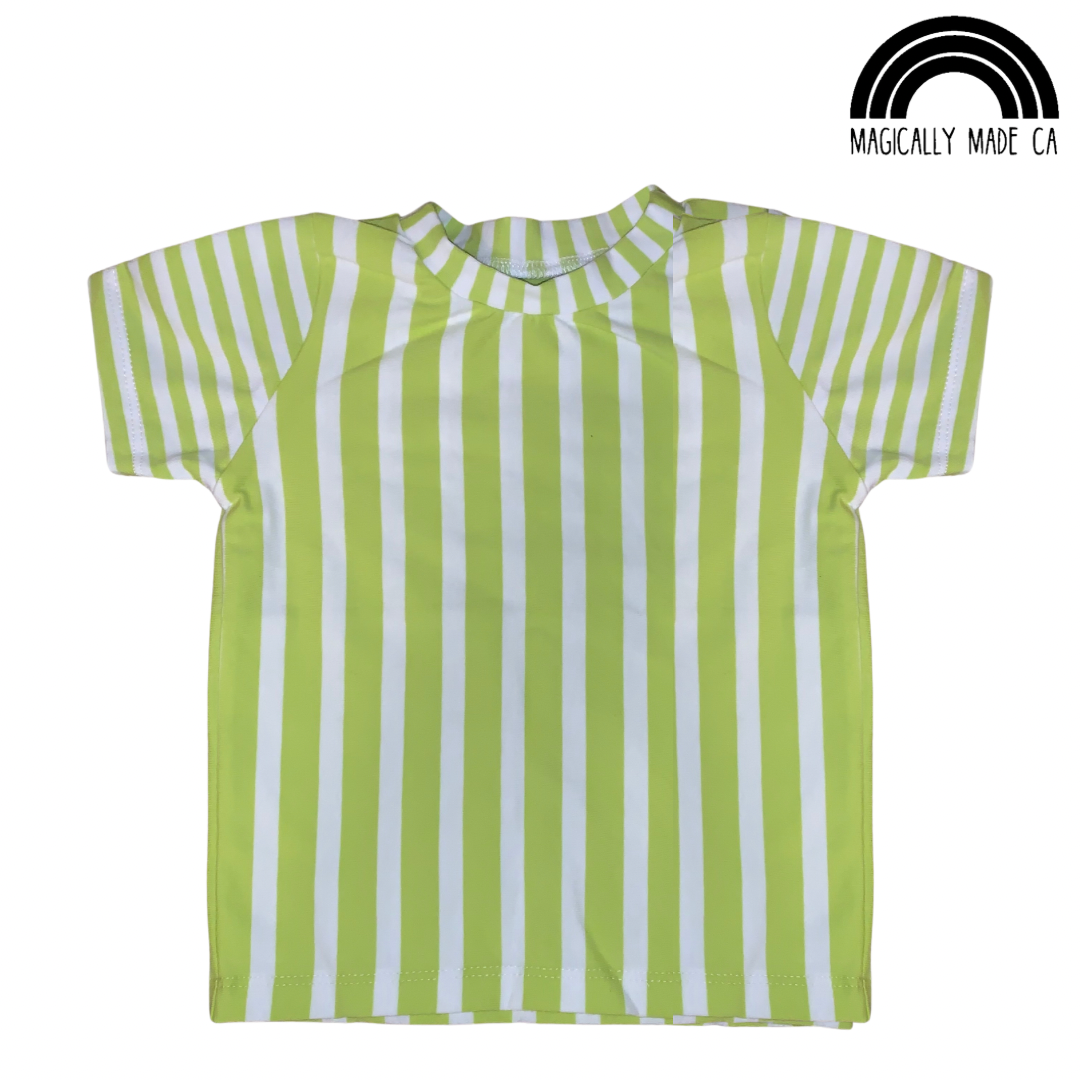 Green Stripe Tee